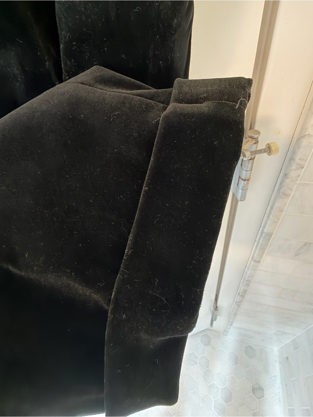 Vivienne Westwood Black Velvet Sport Coat with Gold Buttons - Picture 14 of 16